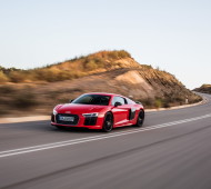 Messerscharf: Die Formensprache des Audi R8 V10 lässt keinerlei Zweifel an seinen Ambitionen