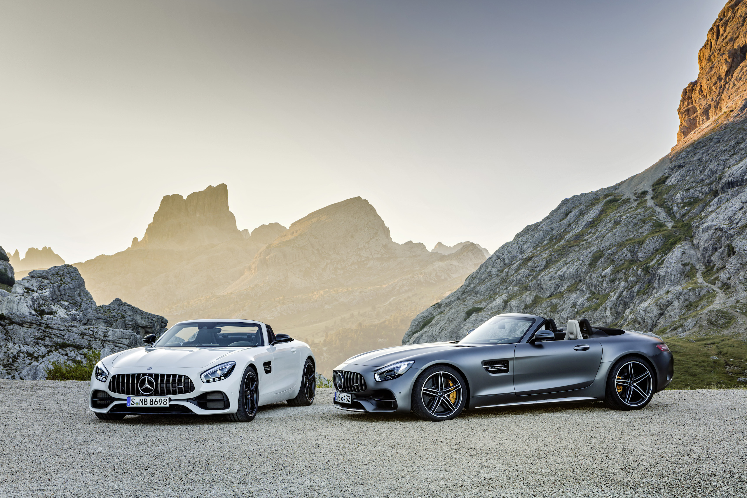 Brüder im Geiste: AMG GT und GT C Roadster