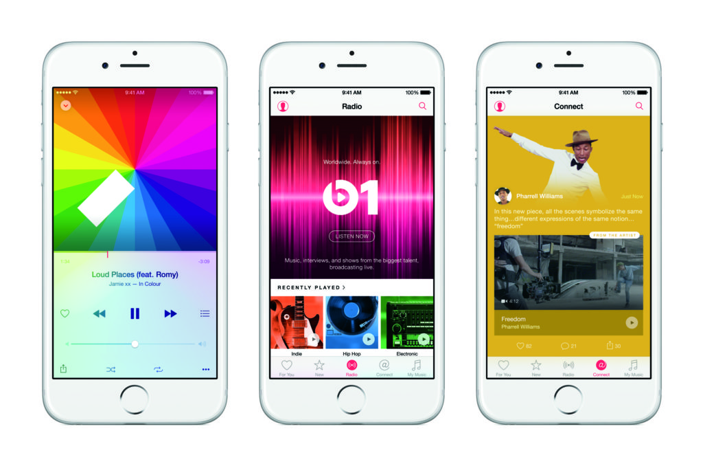 Apple Music macht Musik überall verfügbar, jederzeit