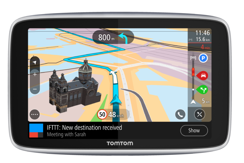 Das TomTom GO Premium bietet als erstes Navigationssystem eine IFTTT-Integration